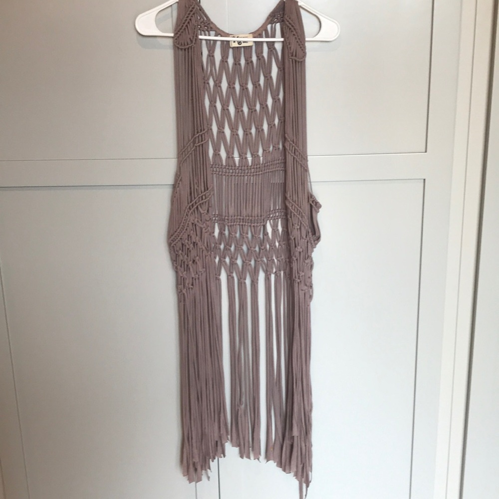 Kimono/ sleeveless duster/ vest